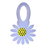 SÜS EVA ÇİÇEKİ MAVİ 1 SET