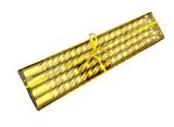 Mum Şamdanlik Altin 2x25 Cm ( 4 lu )