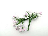 Çiçek Cipso Pembe 3x7 Cm ( 100 Adet )