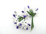 Çiçek Cipso Mor 3x8 Cm ( 100 Adet )