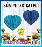 SÜS PONPON KALPLİ MAVİ 2'Lİ SET 1 PAKET