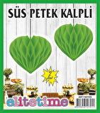 SÜS PONPON KALPLİ YEŞİL 2'Lİ SET 1 PAKET