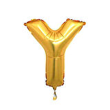 FOLYO BALON HARF Y ALTIN 16 INC(40CM) 1 ADET