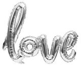 FOLYO BALON LOVE 60x45 CM GÜMÜŞ  1 ADET