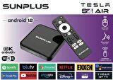 Sunplus tesla S4 AIR wifi 6 4Gb-Ram /32 Gb hafıza Android 12 tv box 114039