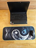 SGE TEKNOLOJİ 70X30 CM FOSFORLU DİKİŞ  EKİNOKS TEMALI KAYDIRMAZ TABAN SPEED YÜZEY OYUNCU MOUSE PAD GAMİNG