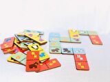 Rossie Ahşap Eşleştirme Oyunu-Domino Game