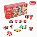 Ahşap Mıknatıslı Küçük Harfler