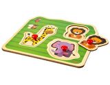 Rossie Vahşi Hayvanlar 1+ Yaş Büyük Boy Puzzle 3 Parça