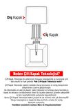 Mara Metalik Ayna Efektli Oje Mor 15ml