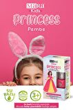 Mara Princess Yıkanabilir Su Bazlı Çocuk Ojesi - Pembe (Törpü Hediyeli)