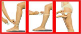 Varimed, Külotlu, Orta Basınç CCL1, Açık Burun, Siyah, Varis Çorabı,			