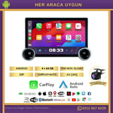Ford Kuga DUAL KNOB 10" 4GB + 64GB Android 13 Kablosuz Carplay 2013-2018 Navigasyon Multimedya Sistemi