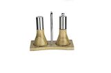 Ultraform Ahşap Standlı Tuzluk Biberlik 12 Cm
