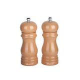 Ultraform Ahşap Karabiber ve Tuz Değirmen Seti 14 Cm Pembe