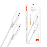 Powerway Şarj Data Kablosu İki Ucu Type-c Şarj Data Kablosu 1 Metre Type-c To Type-c