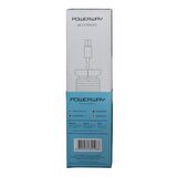 Powerway Micro USB Hızlı Şarj Kablosu Örgülü 1.1M - CX09 Mavi