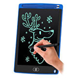 Powermaster 8.5 İnç Dijital Kalemli Lcd Çizim Yazı Tahtası Grafik Not Yazma Eğitim Tableti