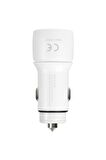 Powerway CC4.0 QC40 40W 5V 4 Amper Type c - Usb Araç Şarj Başlığı Beyaz
