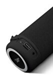 Xpose Hoparlör Kablosuz Bluetooth Speaker Ses Bombası Radyo Aux Sd Kart Usb Çoklu Bağlantı Siyah