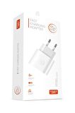 Powerway Type-C 20 Watt Hızlı Şarj Aleti Beyaz