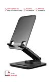 4 Eksenli 360 Derece Dönen 12 Inc Ekrana Kadar Tüm Tablet ve Telefonla Uyumlu Ayaklı Stand TMS30