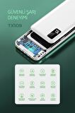 Powerway TX109 10000 mAh Hızlı Şarj Powerbank Beyaz 