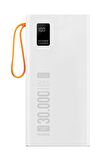 Powerway QC30S 30000 mAh Hızlı Şarj Powerbank Beyaz 