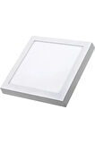 Ack 18W Sıva Üstü SMD Led Panel Armatür 22x22  4000K Ilık Beyaz  1530 Lümen 