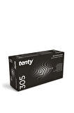 Tenty 305 Pudrasız Nitril Eldiven M Beden Siyah 100'lü