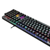 Blueforce Shooter Rgb Mekanik Gaming Oyuncu Klavyesi Red Switch Q TR