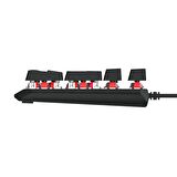 Blueforce Shooter Rgb Mekanik Gaming Oyuncu Klavyesi Red Switch Q TR