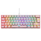 Blueforce Majesty 62 Tuşlu Rgb Mekanik Gaming Klavye Red Switch Pembe