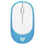 Blueforce W314 2.4 Ghz Wireless 3 Tuşlu Sessiz Ofis Mouse Mavi