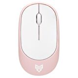 Blueforce W314 2.4 Ghz Wireless 3 Tuşlu Sessiz Ofis Mouse Pembe