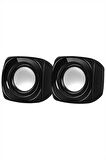 Blueforce BS-10 Kablolu USB Multimedya Speaker Mini Hoparlör 6W 1+1