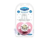 Babytime BT137 Silikon Damaklı 0-6 Ay Mat Emzik No:1 - Pembe