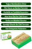 Doğal Kabak Lifli El Yapımı Aloe Vera Sabunu 2 Adet 125g