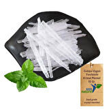 Kristal Mentol Gıdaya Uygun Yenilebilir Granul Crystal Menthol 10GR