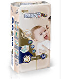 Pedo Plus Bebek Bezi Beden:3 (4-9KG) Midi 34 Adet Jumbo Pk