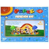 Cubic Fun Yaşam 42 Parça Çocuk Puzzle