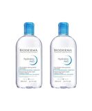 Bioderma Hydrabio Hassas Cilt için Temizleyici Yüz Temizleme Suyu 2x500 ml 