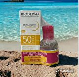 Bioderma Photoderm Aquafluid SPF50 & Sensibio H2O 100 ML Kofre