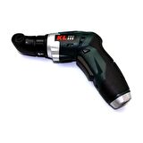KLPRO KLNM3413 3.6Volt /1,3Ah Li-ion Şarjlı Tornavida + Köşe Adaptörü + Barbekü Aparatı