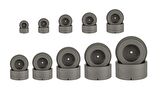 Fusion 25 Mm Ağır Hizmet Tipi Teflon Kaplamalı Pafta FP25