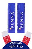 Renna Tüp Boya 60 Ml 9-44 Canlı Bakır Açık Sarı 2li Set Oksidan Hediyeli
