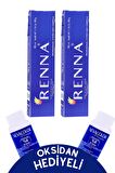 Renna Tüp Boya 60 Ml 6-60 Kestane 2li Set Oksidan Hediyeli