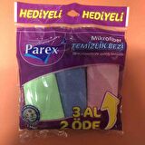 PAREX MİKROFİBER TEM.BEZİ 3AL 2ÖDE