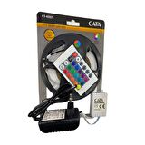 Cata CT-4557 RGB Şerit Led Seti 54 Çip 2835 (5mt RGB Led+Trafo+RGB Kumanda)