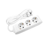 VİKO Grup Priz Üçlü Topraklı Çocuk Korumalı 1 mt Kablolu